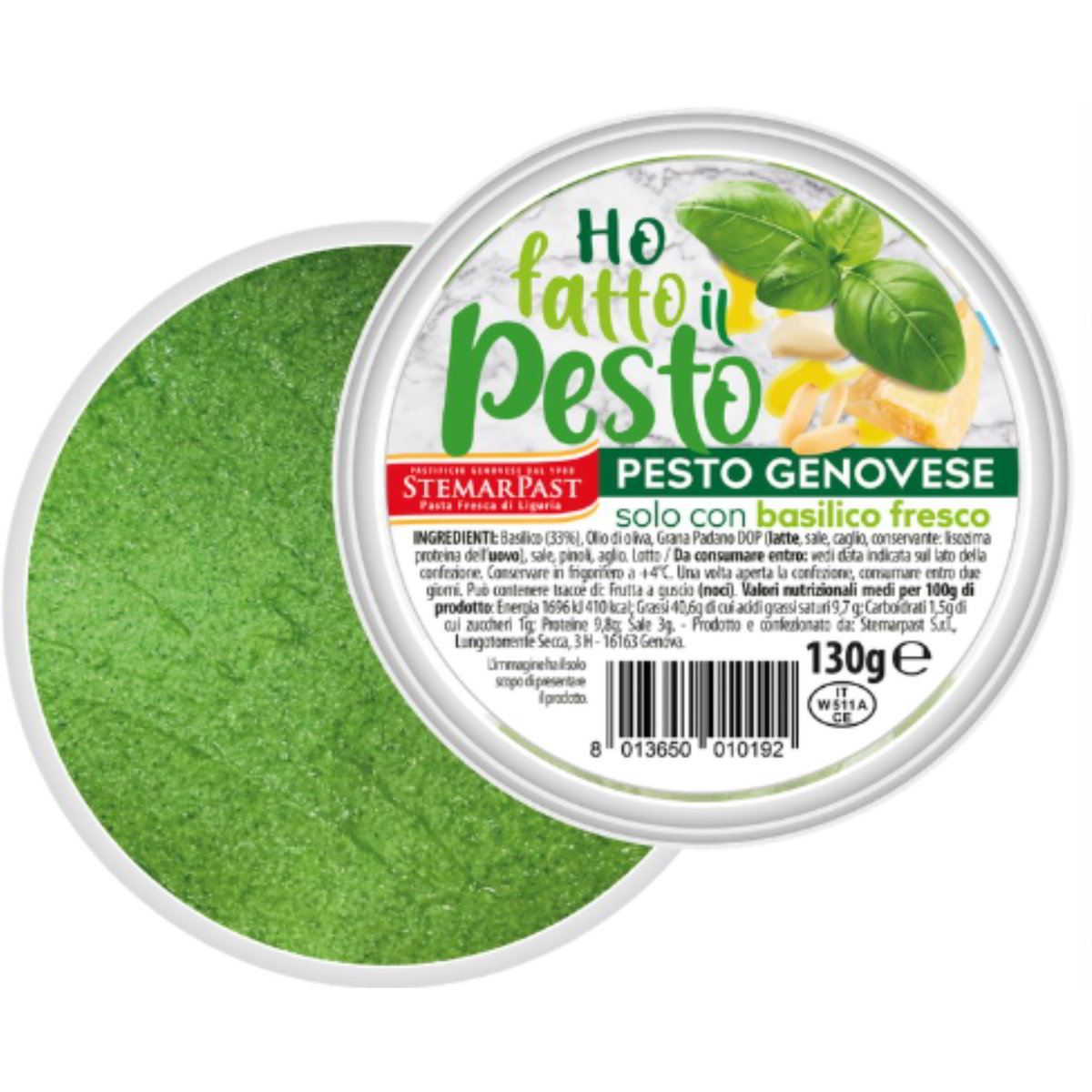 Pesto alla genovese con aglio STEMARPAST 130 G Coop Shop